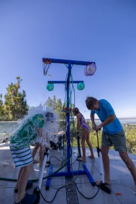 Hydro Blaster Extreme water game rental for kids parties in Los Angeles
