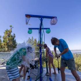 Hydro Blaster Extreme water game rental for kids parties in Los Angeles
